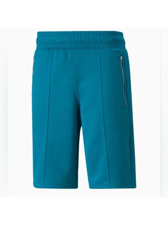 The Marathon Clothing Other - PUMA X TMC Hustle Way Bermuda Shorts Men Small NWT Teal Blue 072026